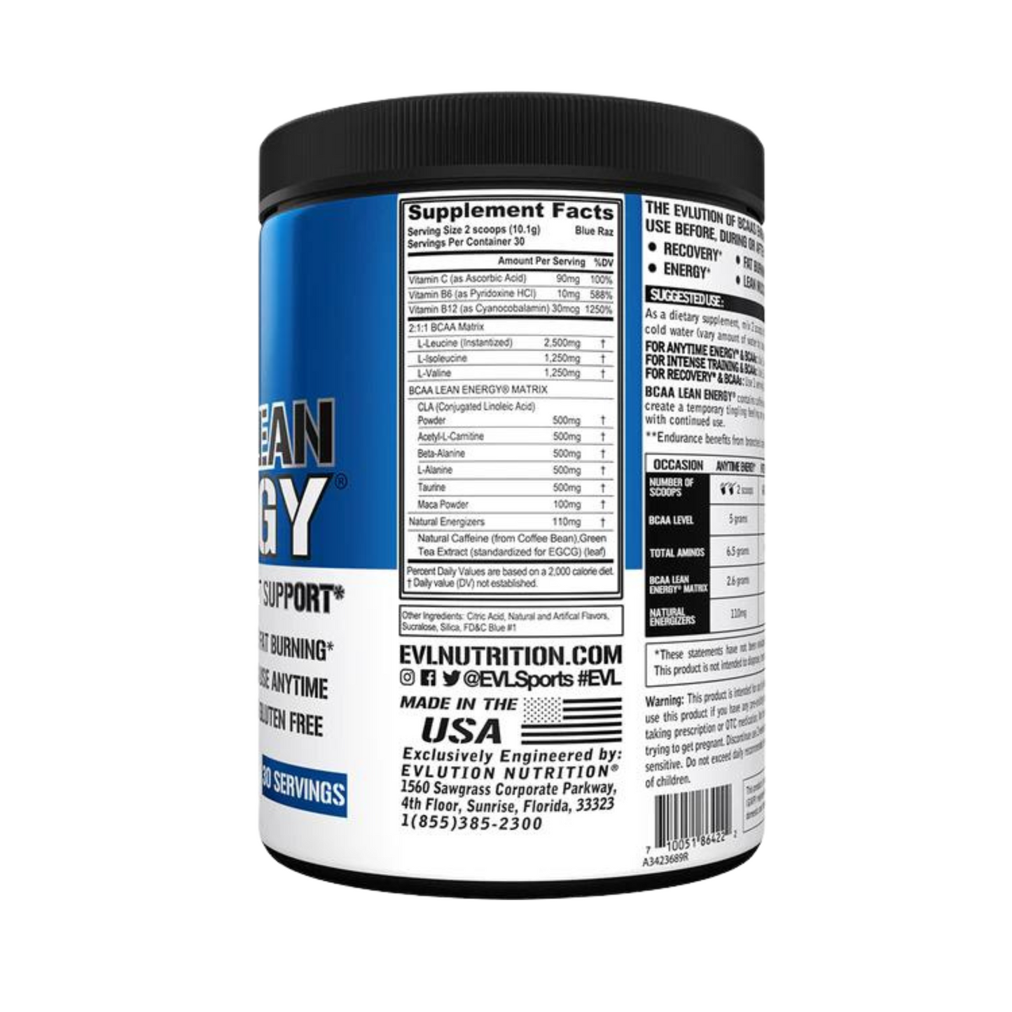 EVL BCAA Lean Energy