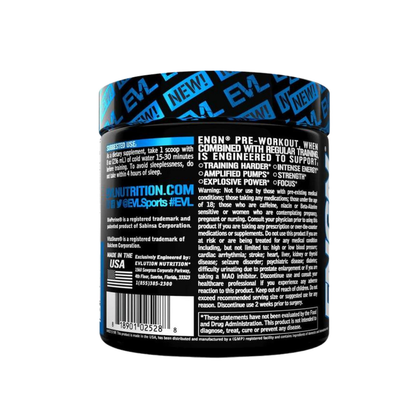 EVL ENGN Pre-Workout 30 Servings