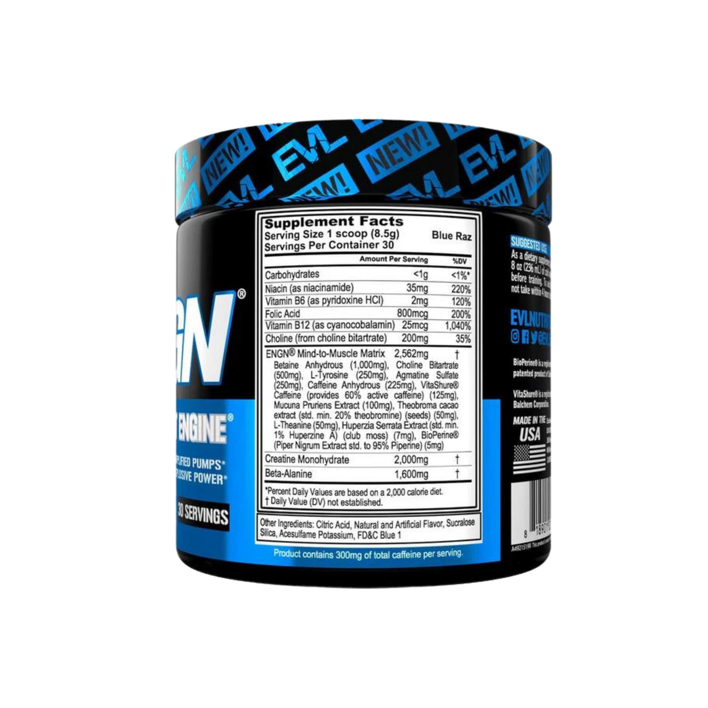 EVL ENGN Pre-Workout 30 Servings