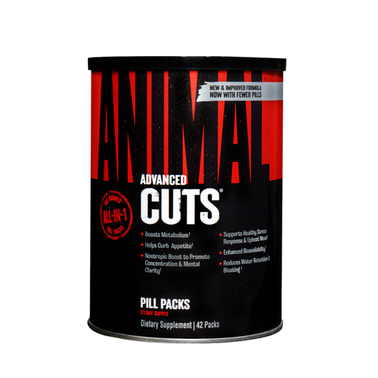 Universal Nutrition Advanced Cuts, 42 Packs