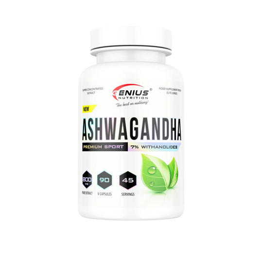 Genius Nutrition Ashwagandha, 90 Capsules 45 Servings