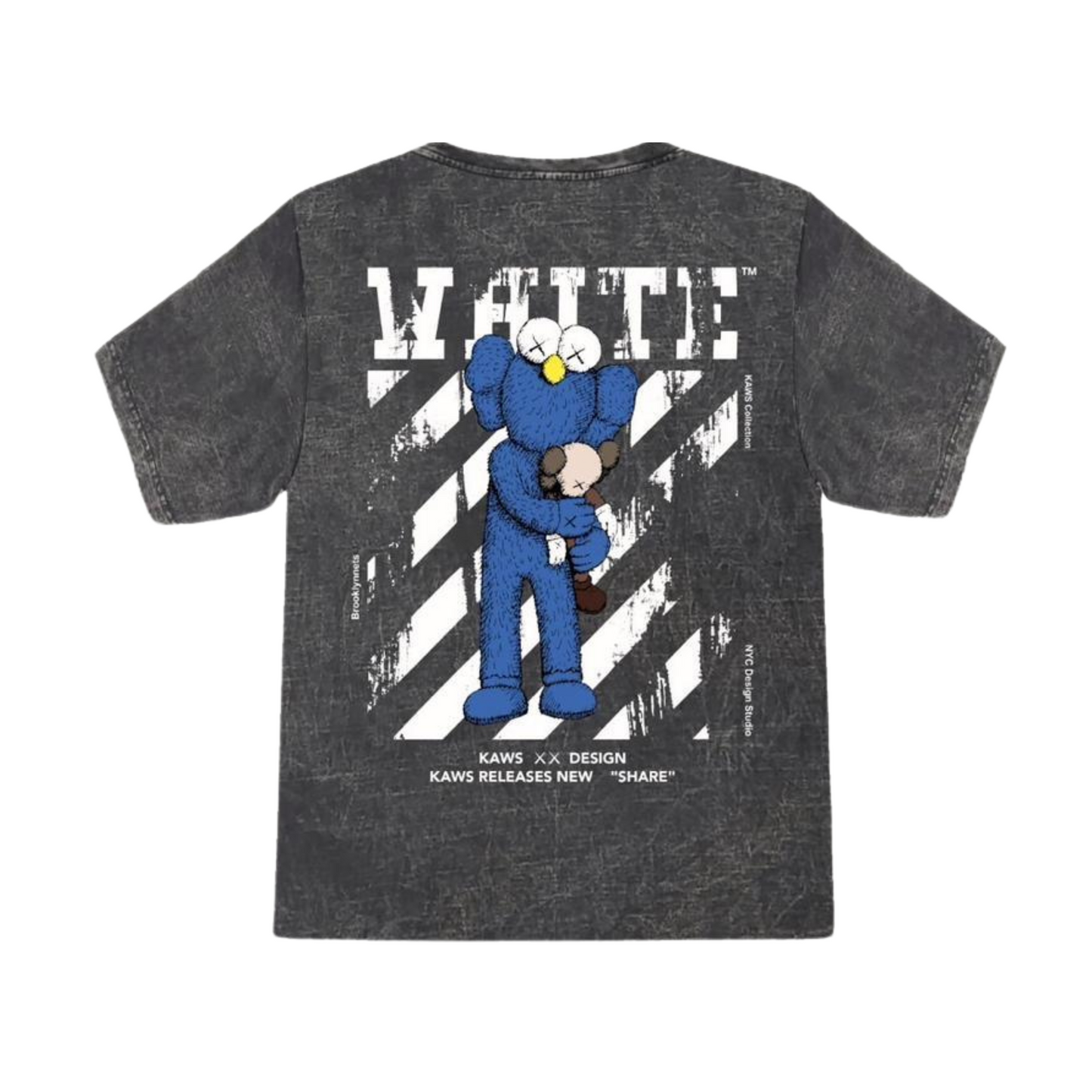 T-Shirt Kaws Inspired, Unisex