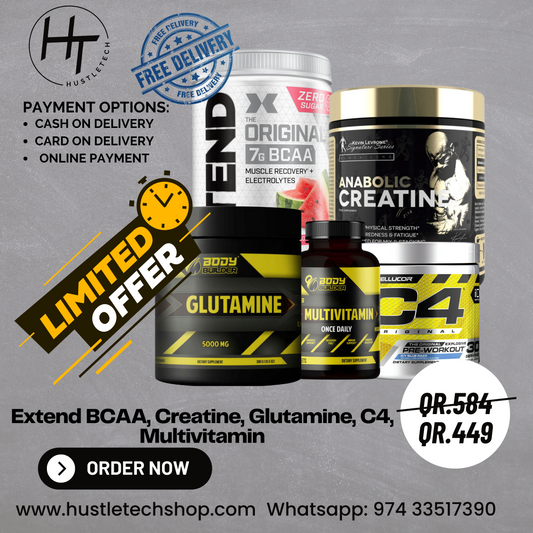 Xtend BCAA | KL Anabolic Creatine | C4 | BB Glutamine | BB Multivitamin