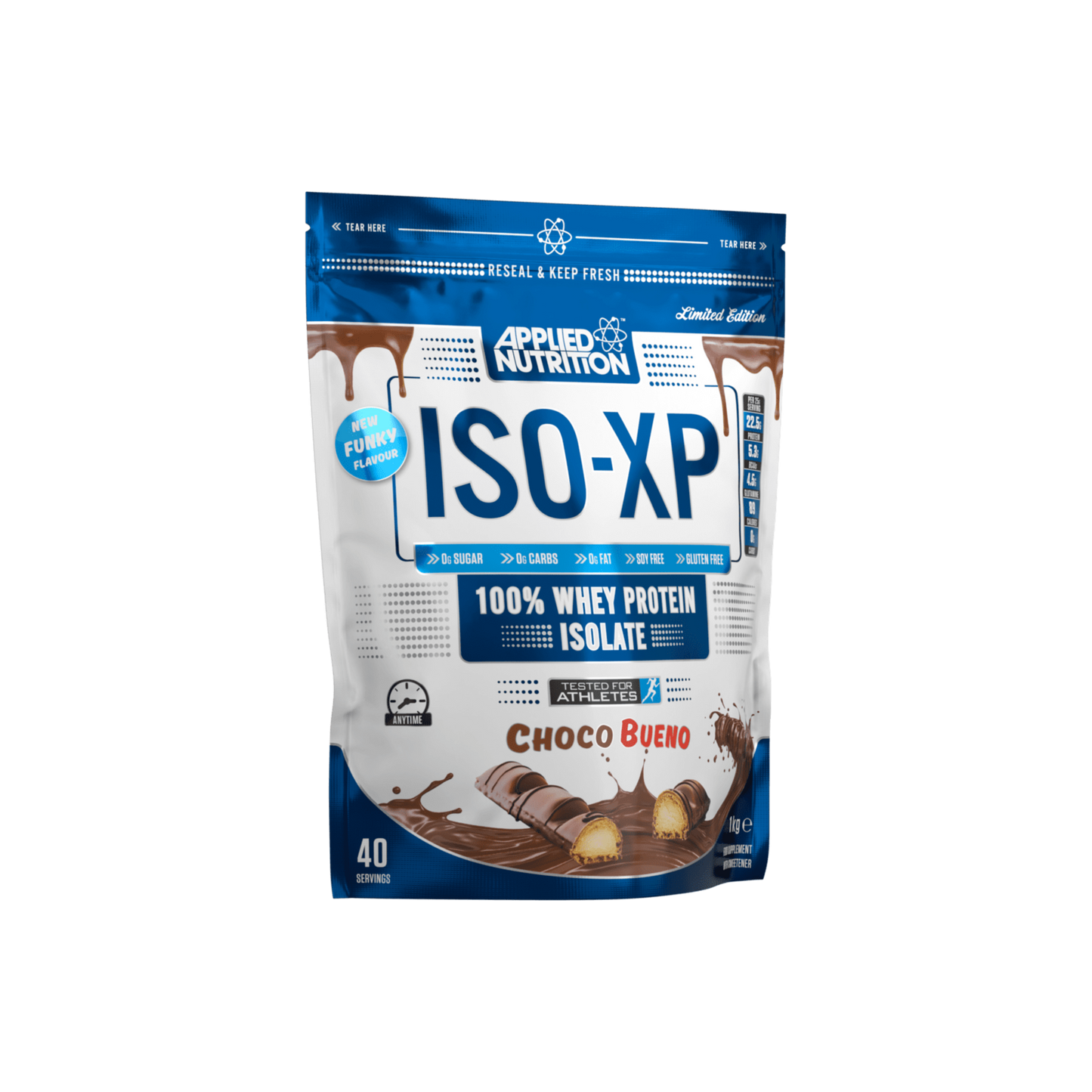 Applied Nutrition ISO-XP 100% Whey Protein Isolate, 40 Servings