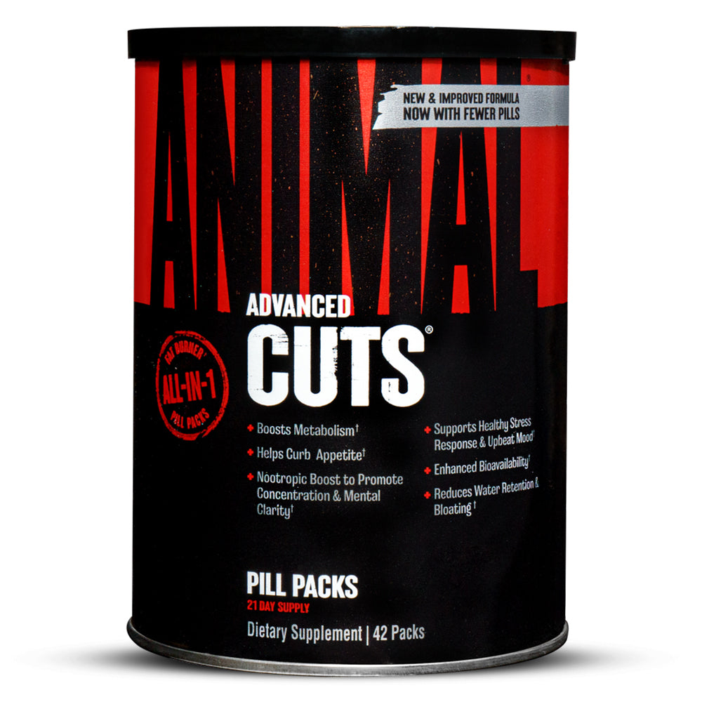 Universal Nutrition Advanced Cuts, 42 Packs